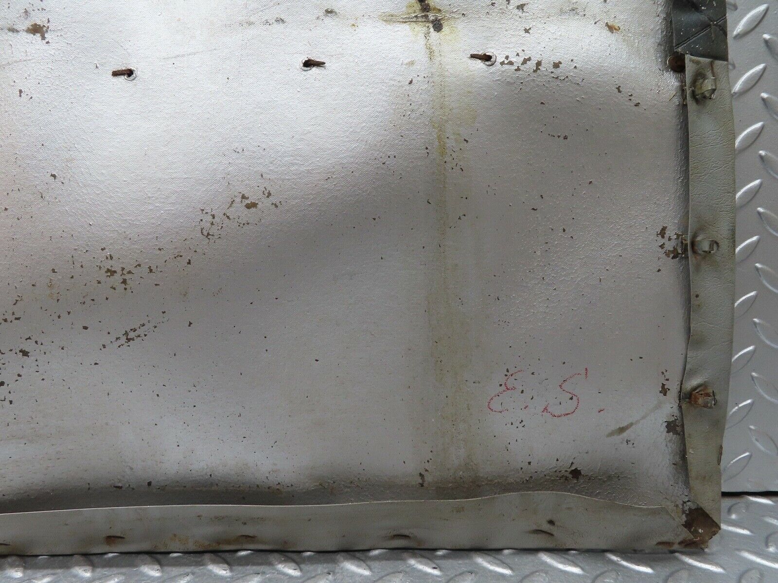 18576 Mercedes-Benz W120 W121 Ponton Rear Right Door Card Grey