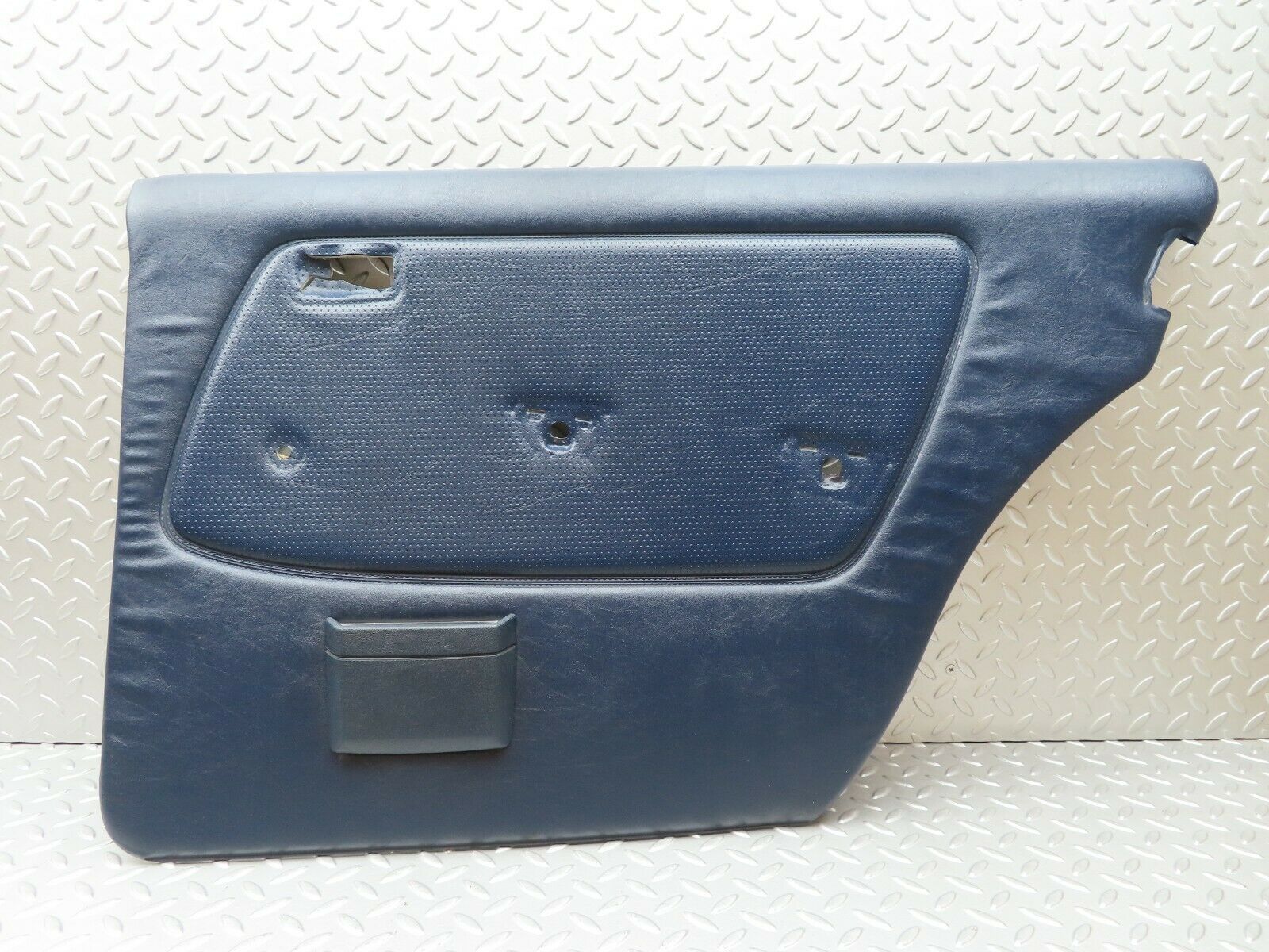 4367 Mercedes-Benz W123 230E Rear Right Door Card Blue