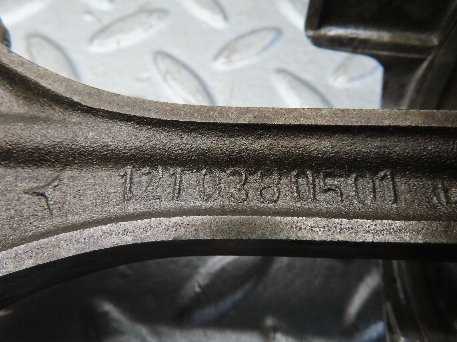 18776 Mercedes-Benz W120 W121 Ponton Piston With Connecting Rod 84.96 mm