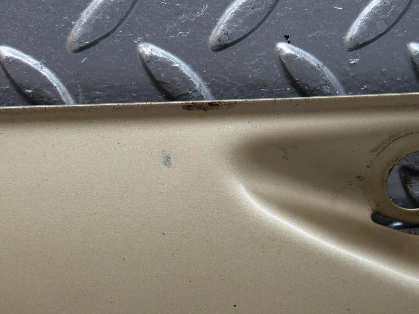 28453 Mercedes-Benz S123 240D Wagon Wiper Motor Assembly Cover Access Panel