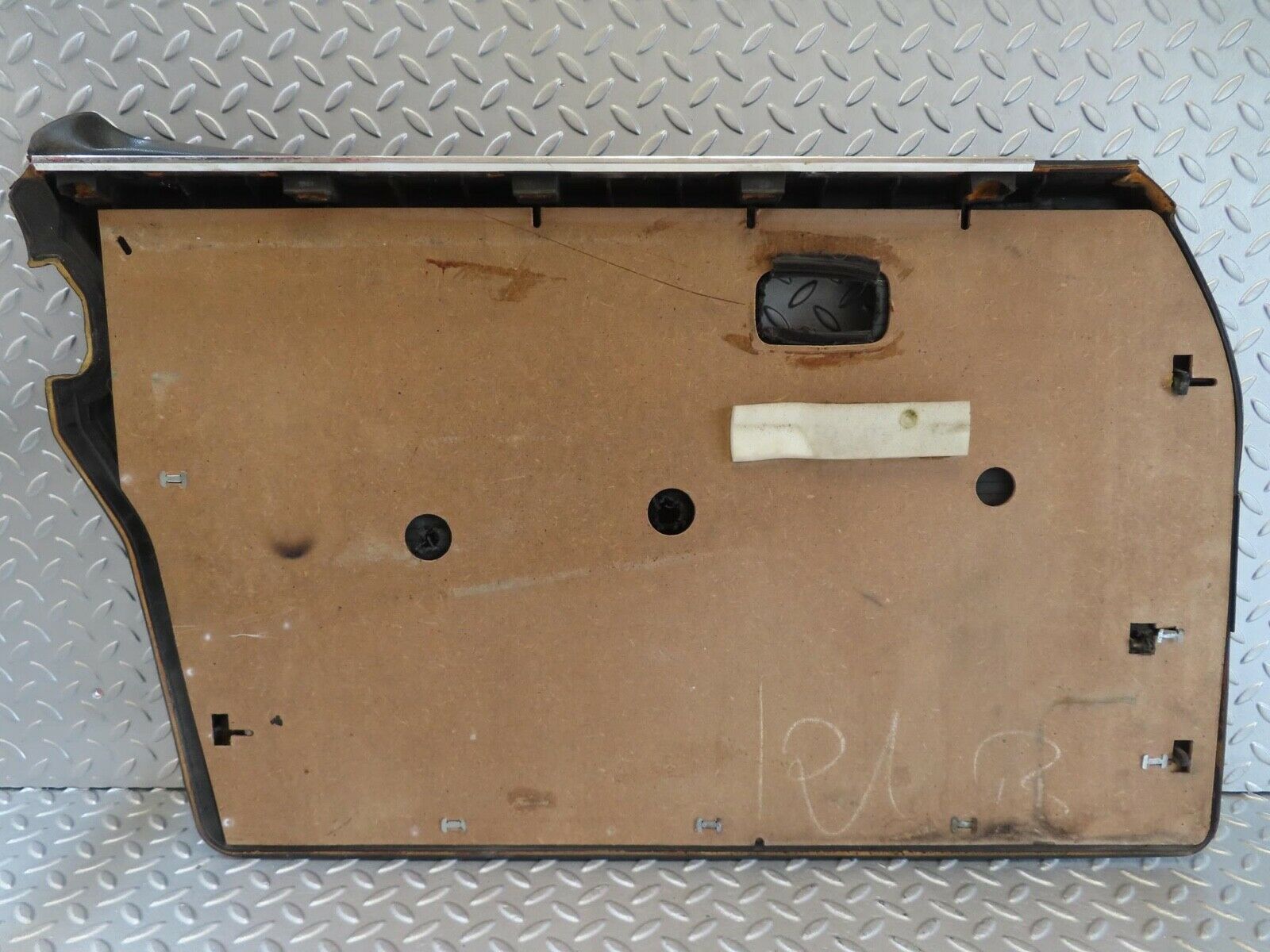 14247 Mercedes-Benz W116 350SE Front Right Door Card Black