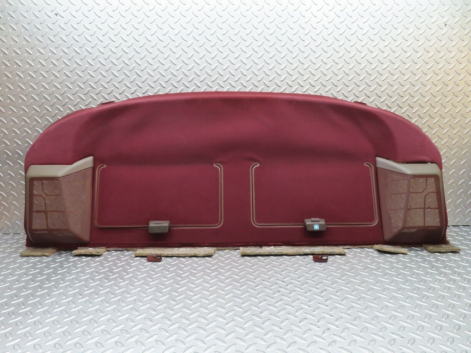 21472 Mercedes-Benz W126 300SE Parcel Shelf Burgundy Red