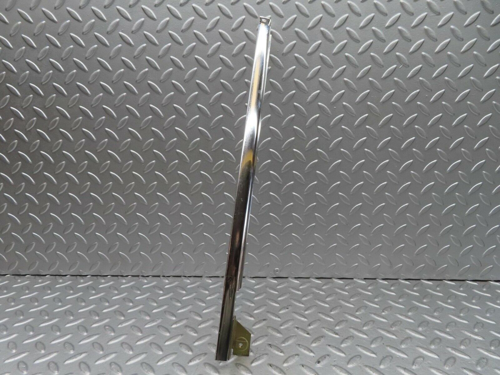 14329 Mercedes-Benz W116 350SE Rear Left Door Rear Chrome Window Channel