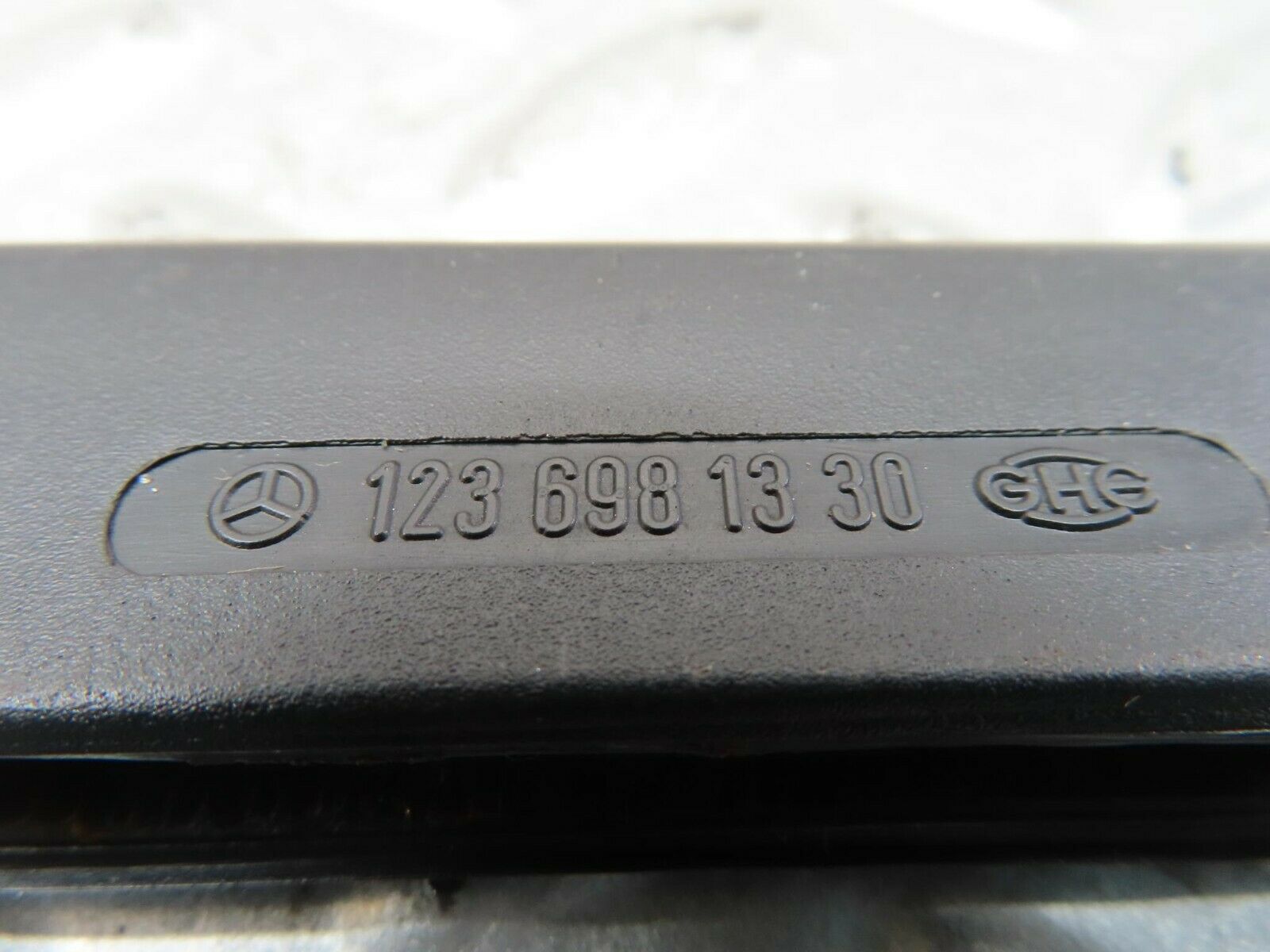 15521 Mercedes-Benz W123 230E A Pillar Garnish Moulding Left Side 1236981330