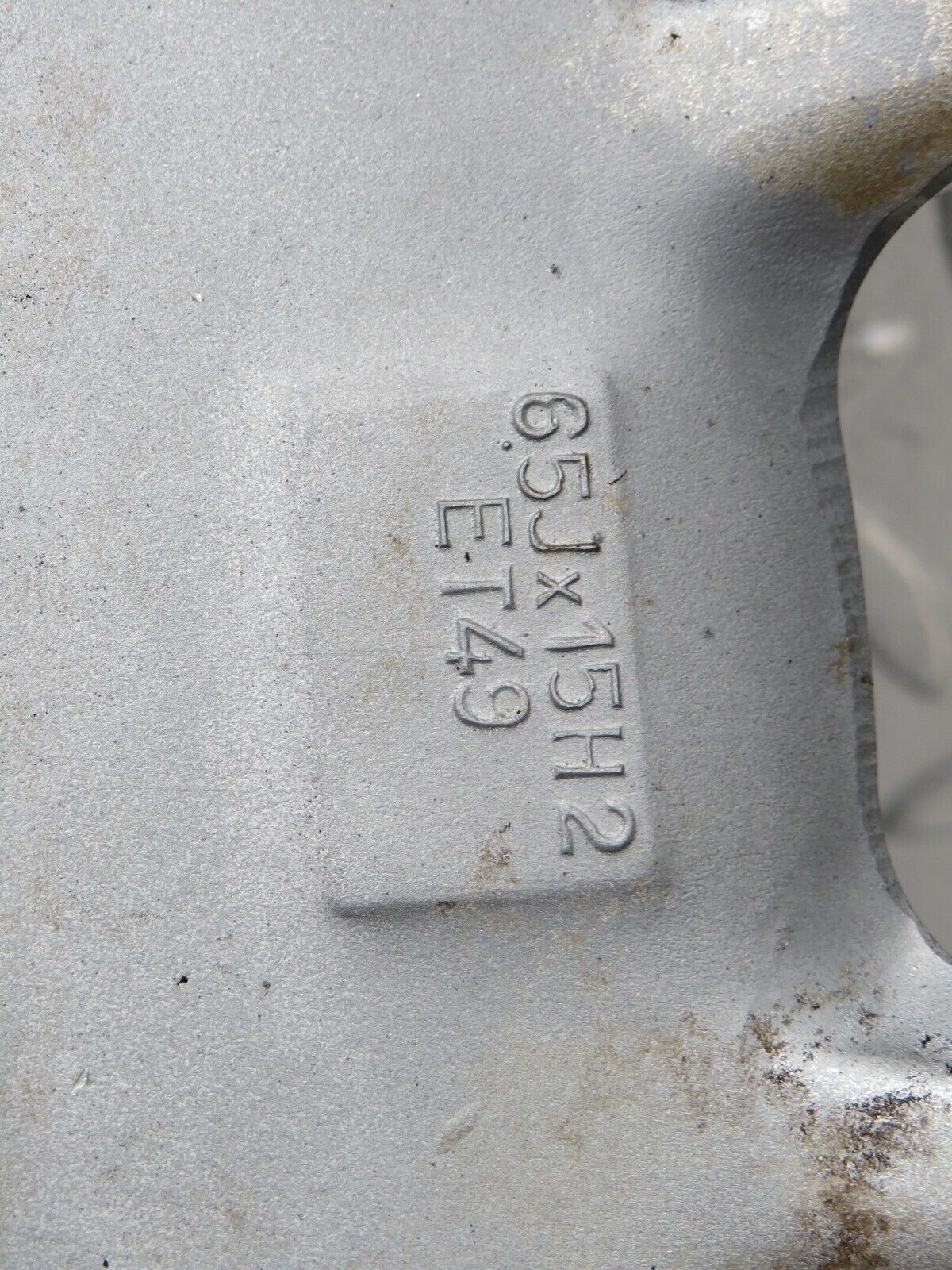 36921 Mercedes-Benz Alloy Wheel 6.5Jx15 H2 ET49 1244001802