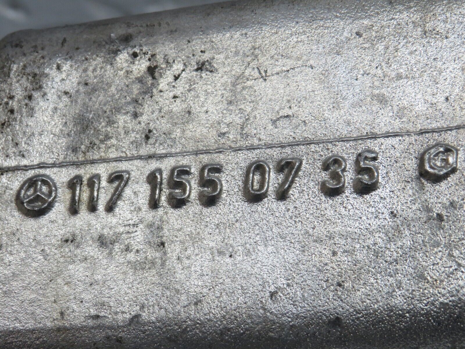 34505 Mercedes-Benz C126 380SEC Coupe Alternator Generator Bracket 1171550735