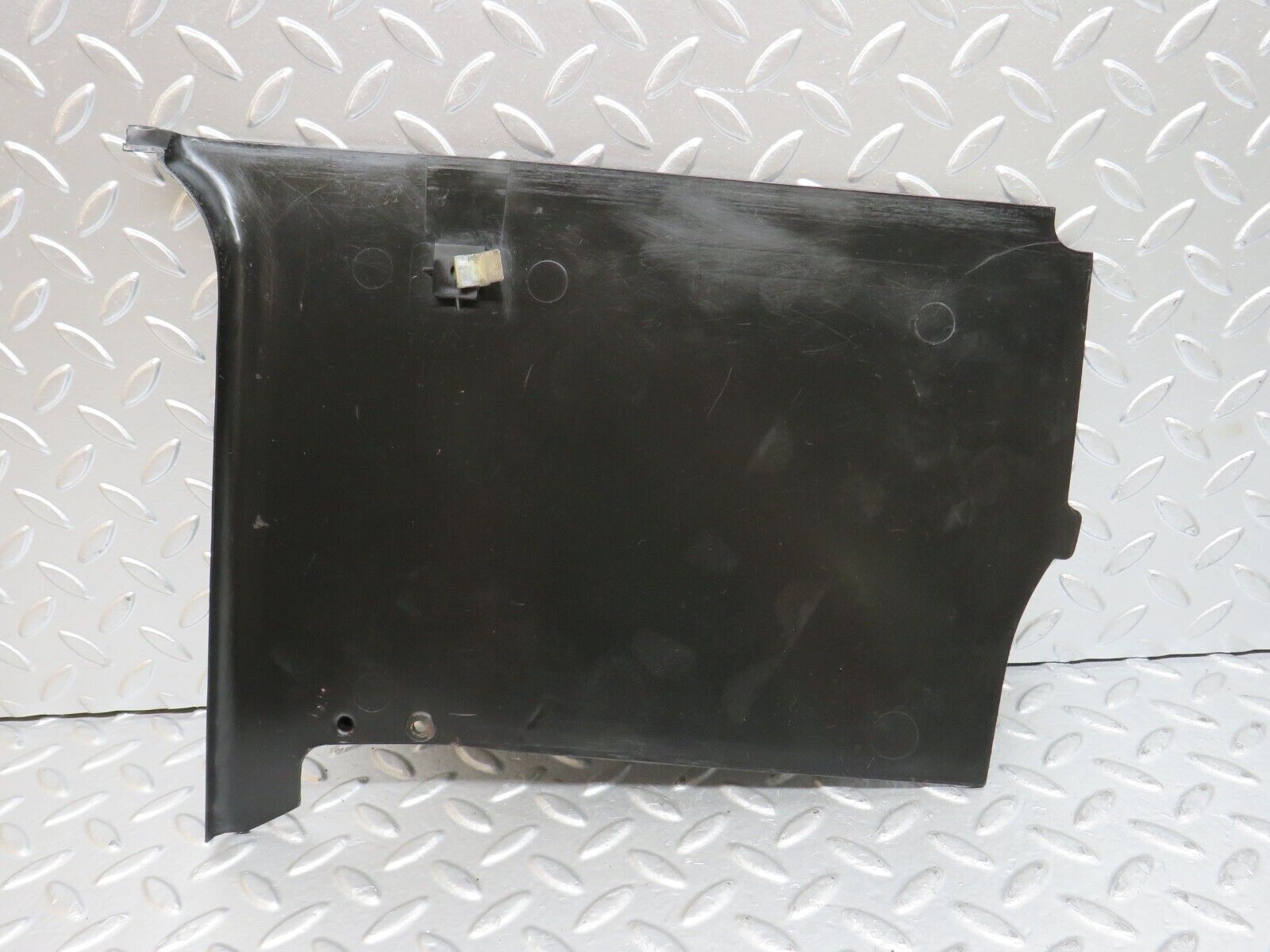 28032 Mercedes-Benz W123 280E Kick Panel Trim Left Side Black 1236880306