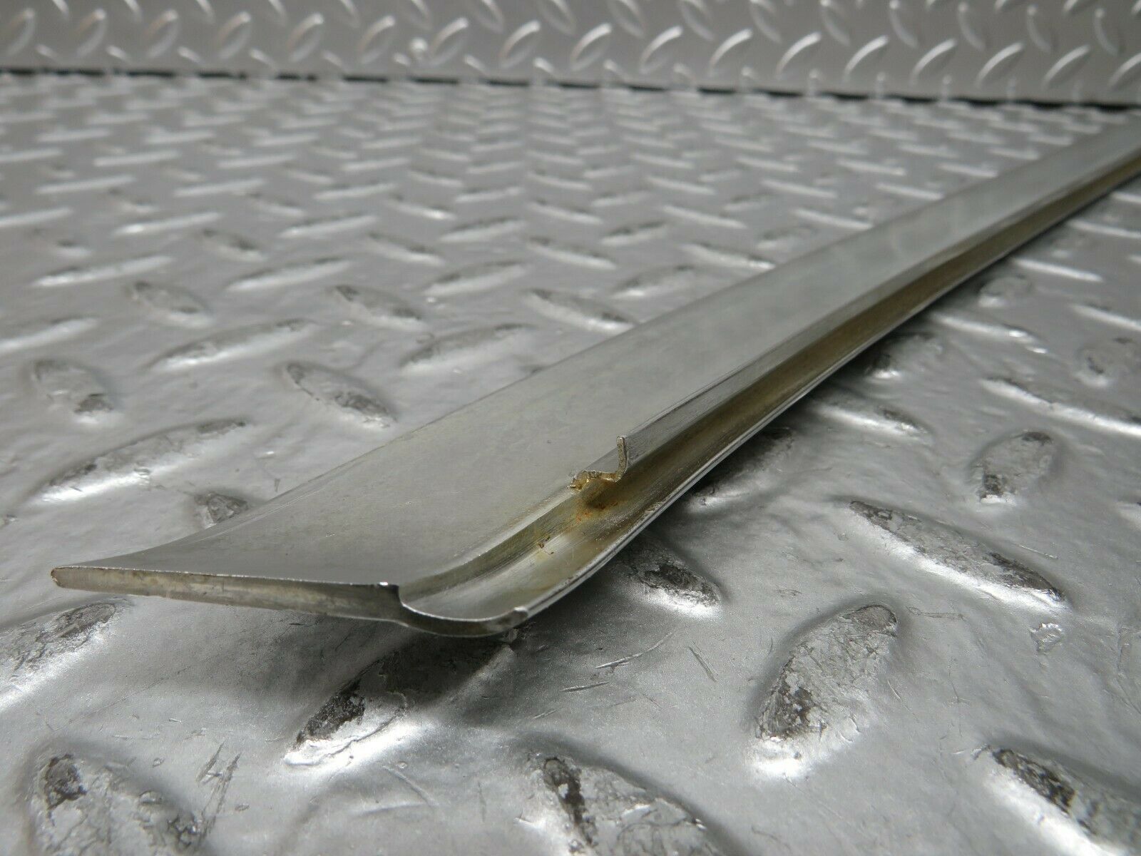 23506 Mercedes-Benz W114 280E C Pillar Chrome Moulding Trim Left Side