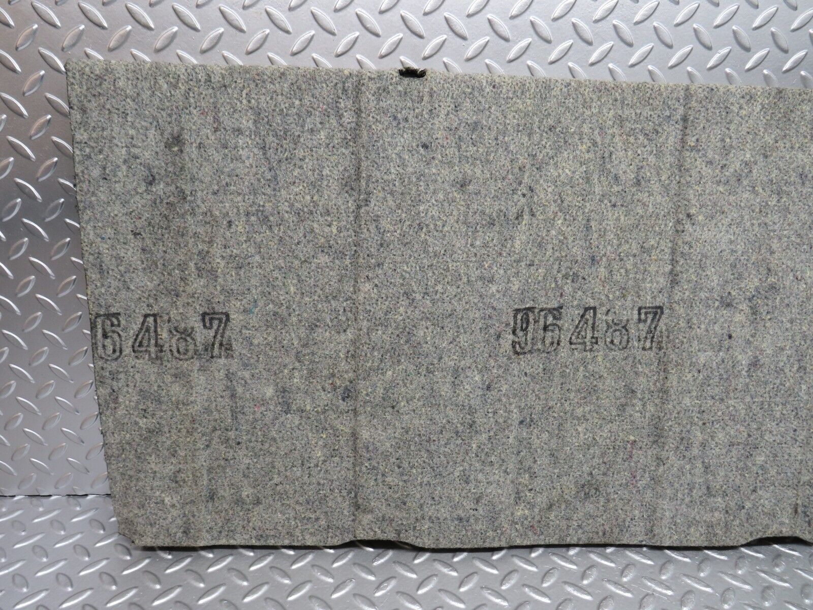 29224 Mercedes-Benz W124 230E Fuel Tank Cover Plate Carpet 1246940325