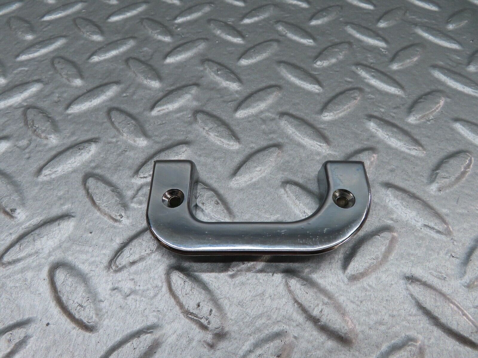 17950 Mercedes-Benz W123 200 Left Interior Chrome Door Latch Trim 1237230124