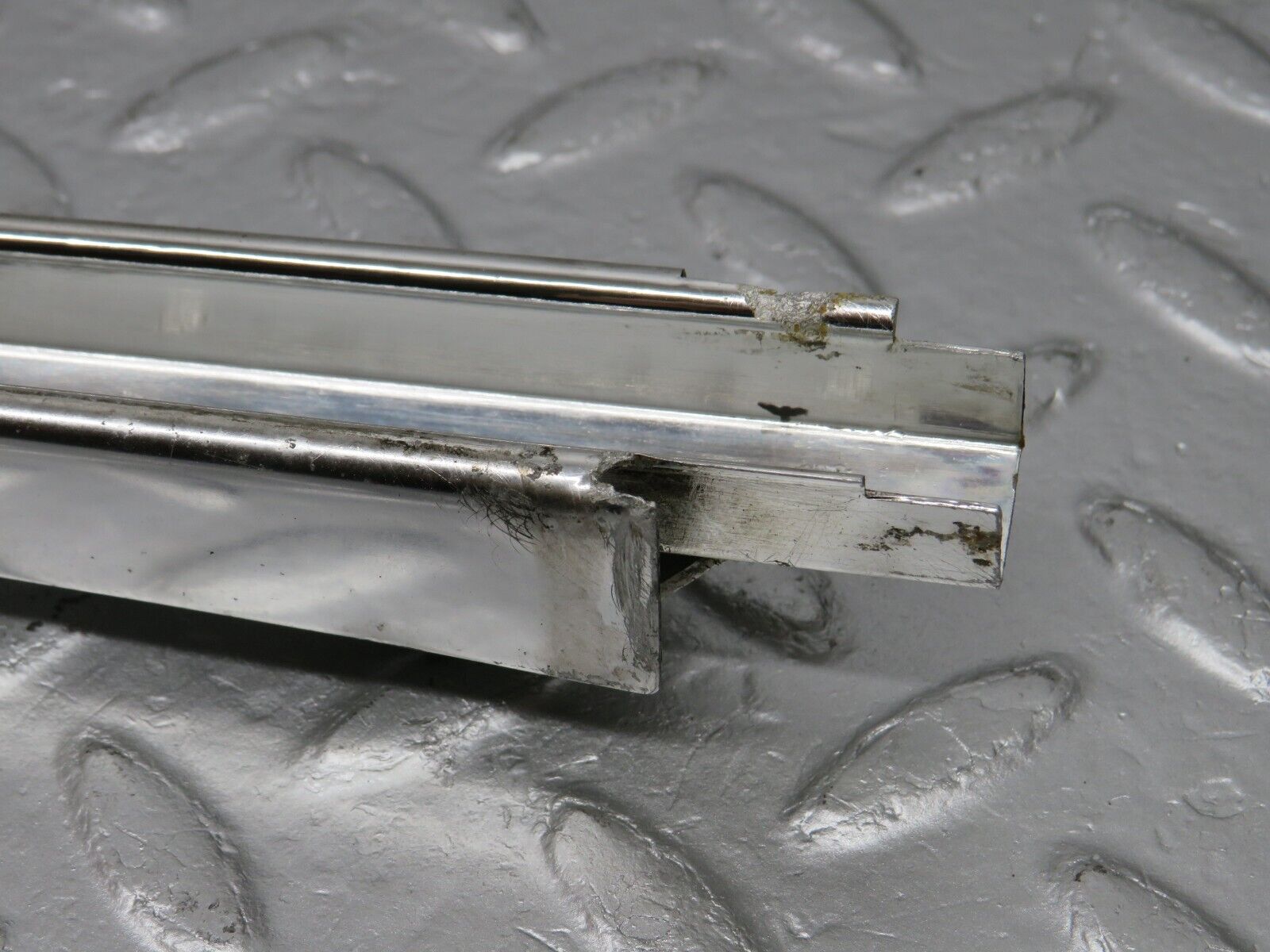 40371 Mercedes-Benz W110 230 Rear Left Door Chrome Window Channel