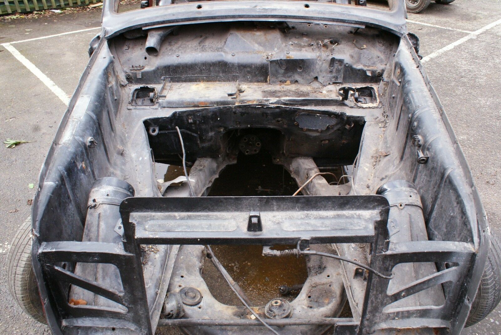 2470 Mercedes-Benz W105 219 PONTON Restored LHD Rolling Shell 1956