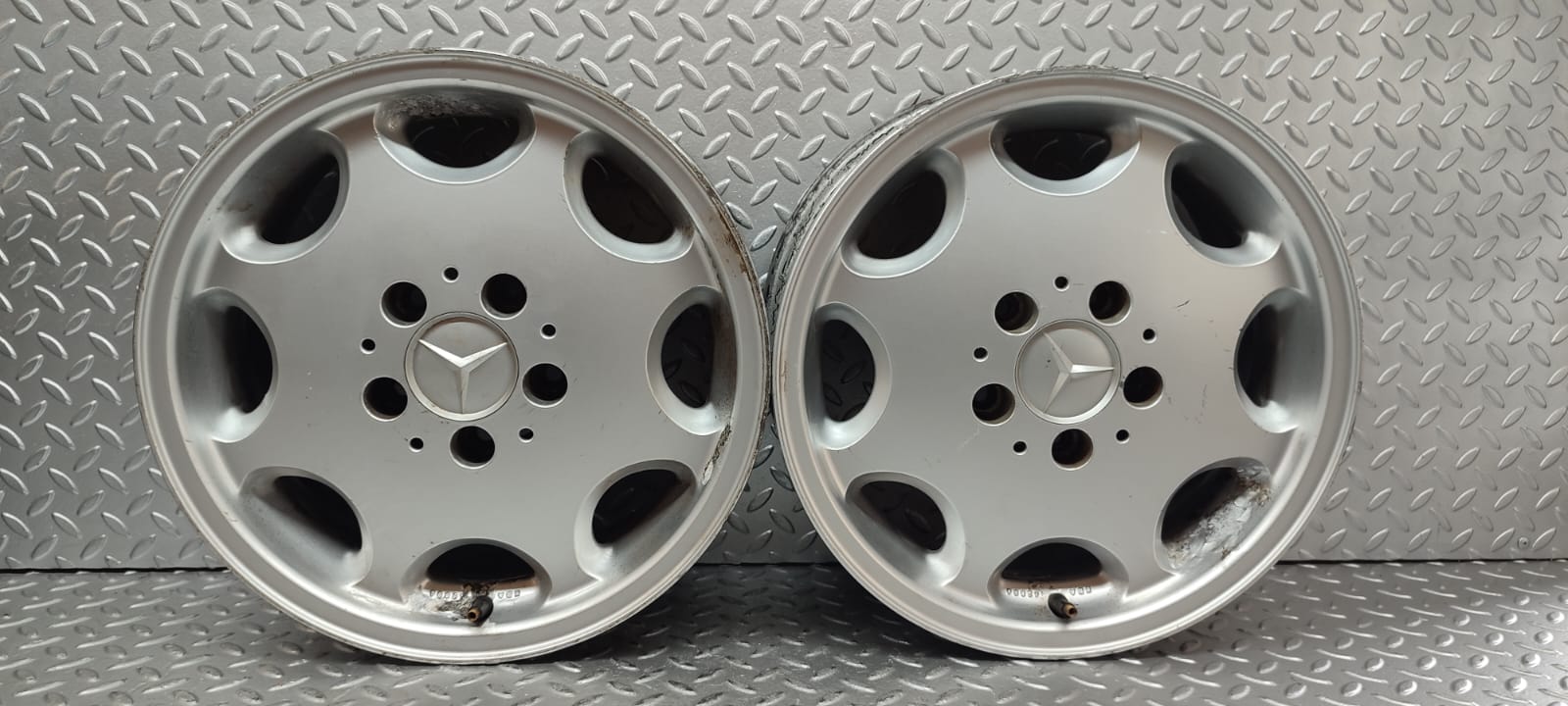 12109 Mercedes-Benz Alloy Wheel Set 6.5Jx15H2 ET37