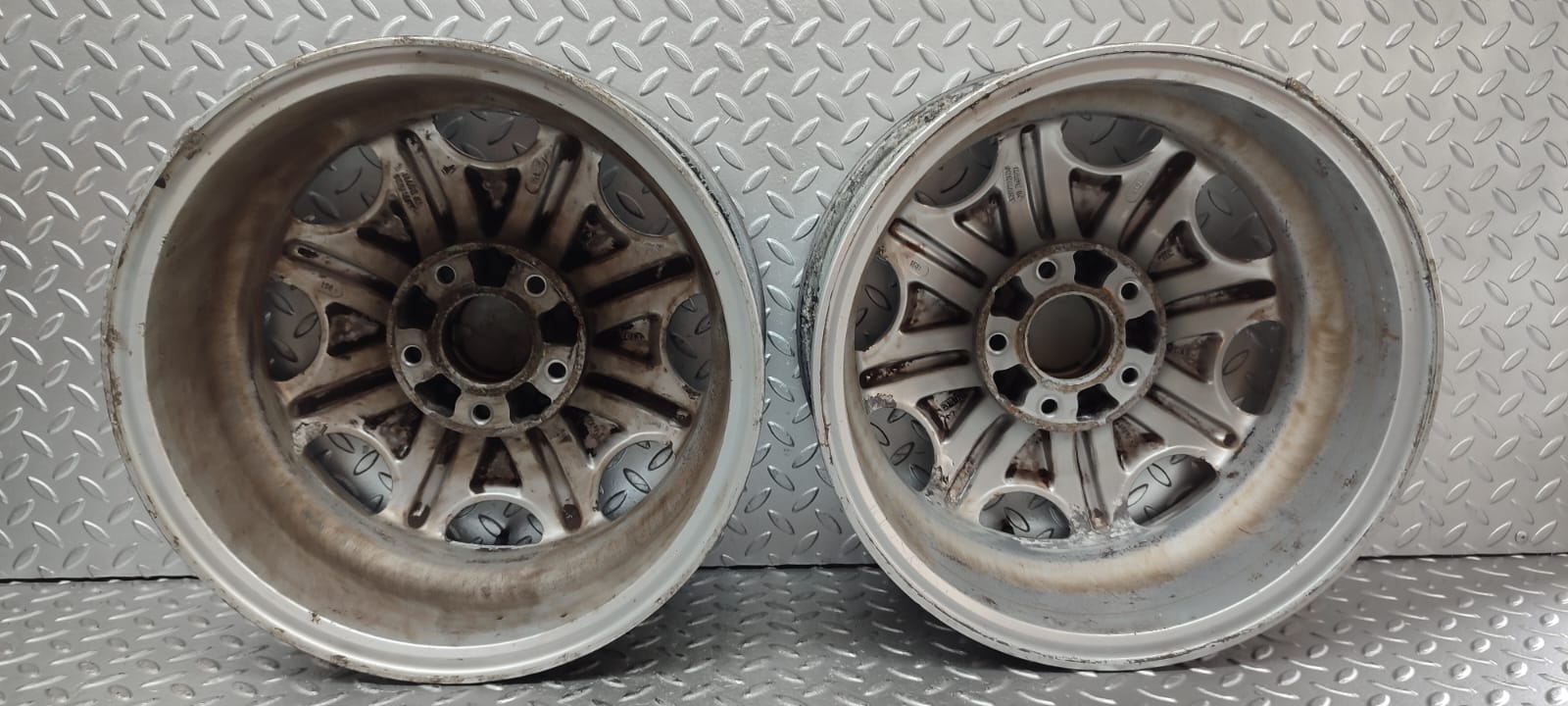 12109 Mercedes-Benz Alloy Wheel Set 6.5Jx15H2 ET37