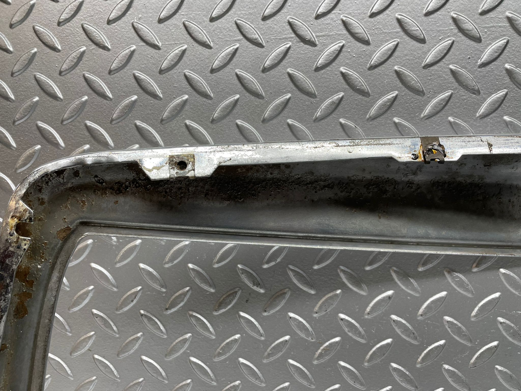 1936 Mercedes-Benz Mercedes-Benz W123 230E Bonnet Grill Frame Chrome