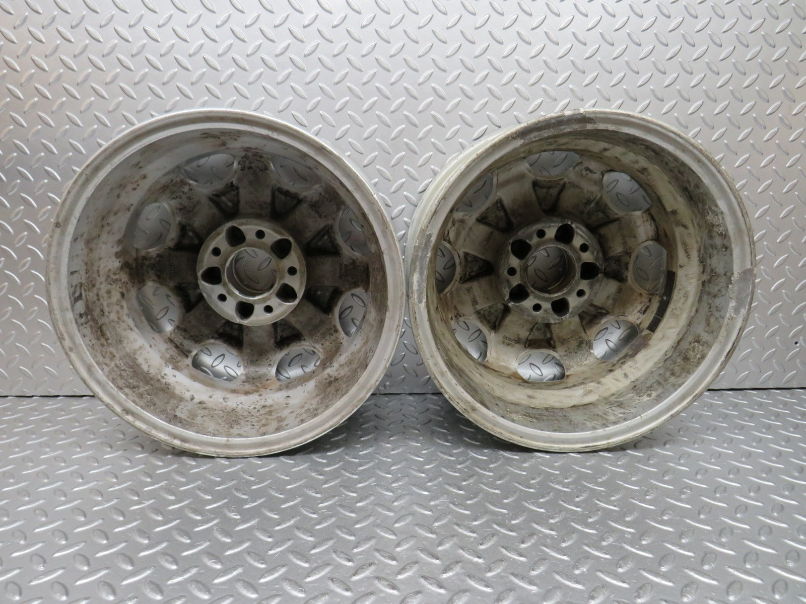 27468 Mercedes-Benz Alloy Wheel Set 6.5Jx15H2 ET44 1244011802 1244011202