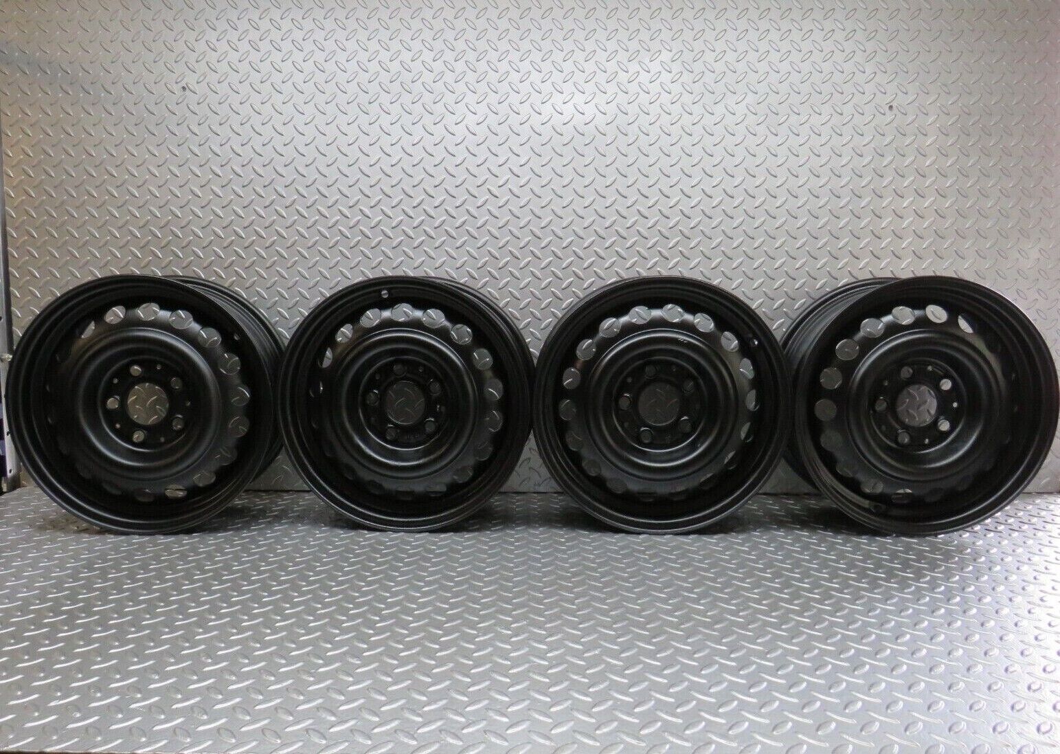 25441 Mercedes-Benz Steel Wheel Set of 4 6Jx15H2 ET49 5x112 1244000602