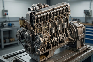 The Engineering Story of the Legendary Mercedes OM617 Diesel Engine