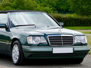 Mercedes W124 E-Class classic green cabriolet front photo