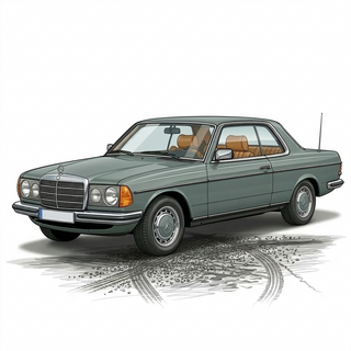 Classic Mercedes Parts - W123 COUPE | C123 parts