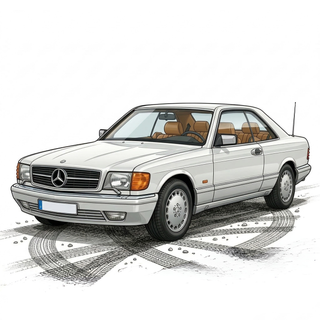 Mercedes C126 | W126 COUPE