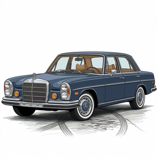 Classic Mercedes Parts - W108 parts