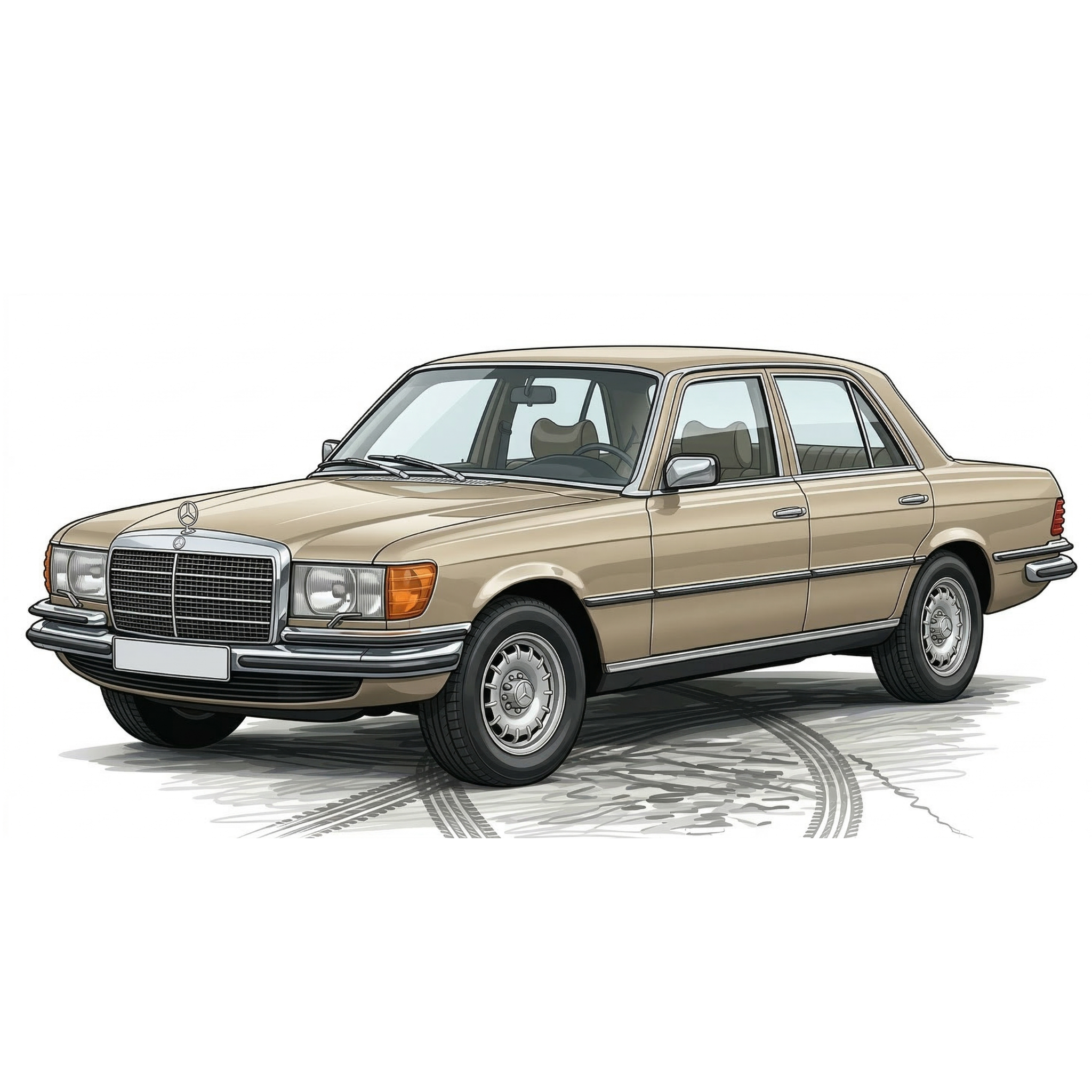 Cannstatt Classic Mercedes Parts - W116 parts