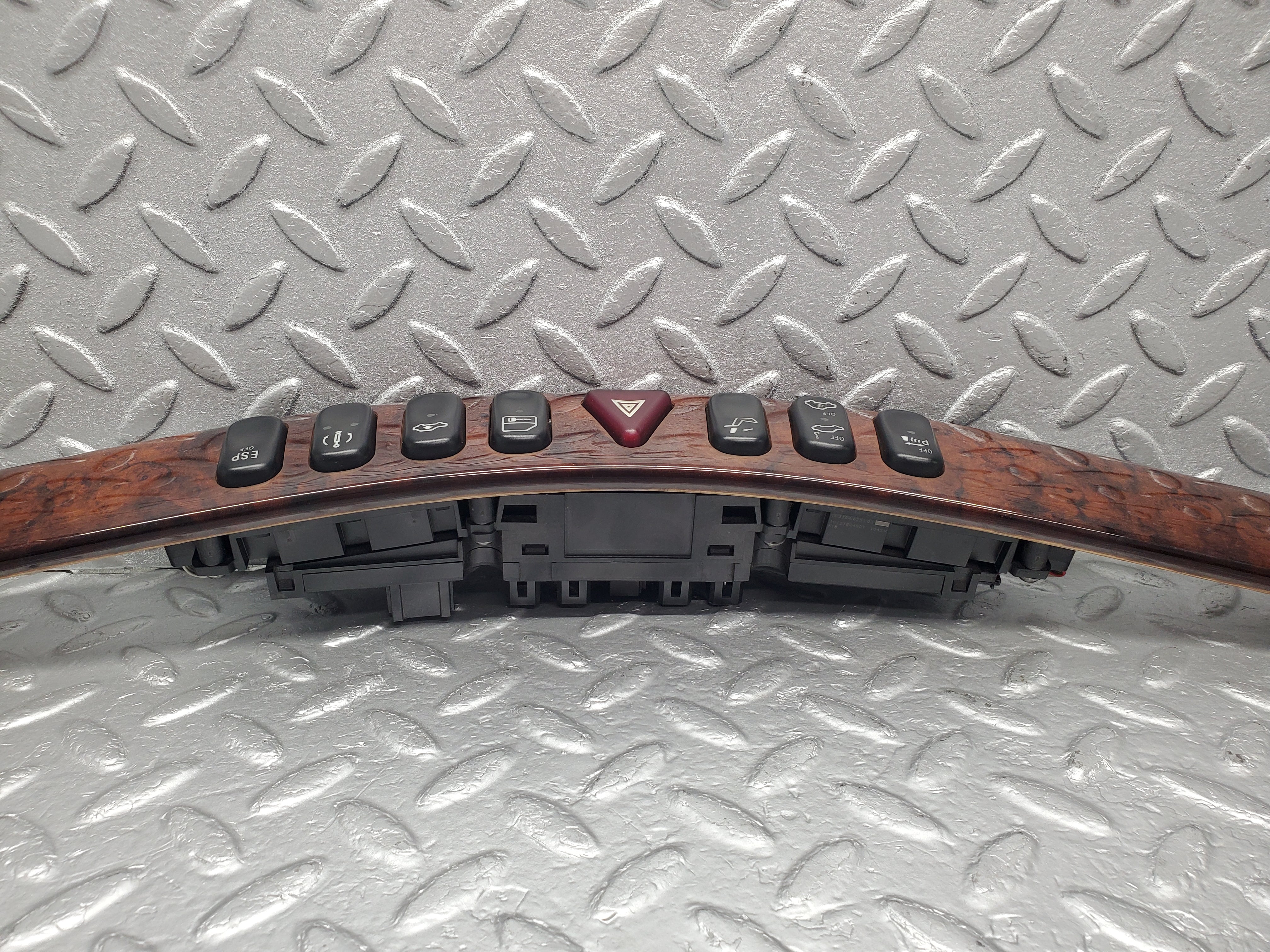 1590 Mercedes-Benz W220 S430 Dashboard Trim Panel With Buttons