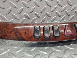 1590 Mercedes-Benz W220 S430 Dashboard Trim Panel With Buttons