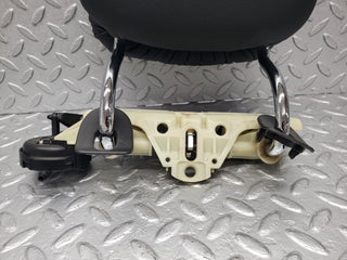 W220 rear headrest black leather used OEM