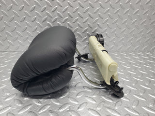 W220 rear headrest black leather used OEM
