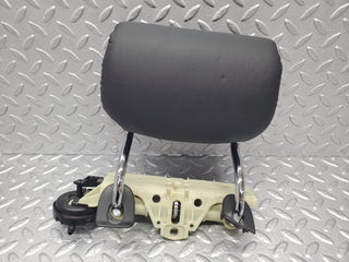 W220 rear headrest black leather used OEM