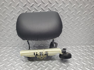 W220 rear headrest black leather used OEM