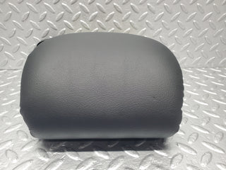W220 rear headrest black leather used OEM