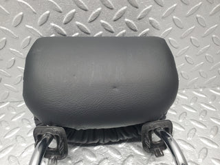 W220 rear headrest black leather used OEM