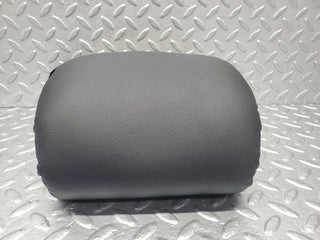 W220 rear headrest black leather used OEM