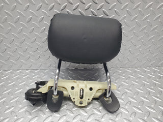 W220 rear headrest black leather used OEM