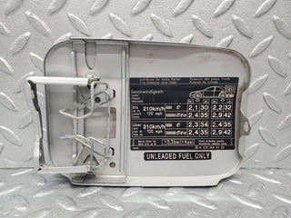 W220 fuel flapper cover door used OEM