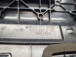 1626 Mercedes-Benz W220 S430 Front Right Bottom Dash Cover 2206800217