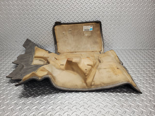 W220 floor mat front left side used OEM