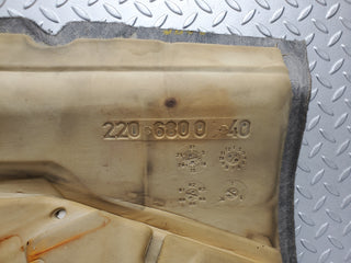 W220 floor mat front left side used OEM