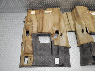 W220 floor mat rear side used OEM