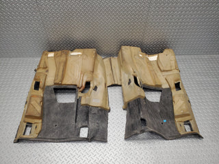 W220 floor mat rear side used OEM
