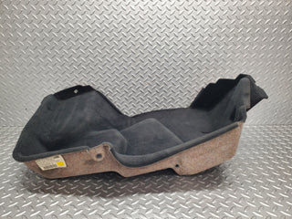 W220 trunk liner carpet rear left side used OEM