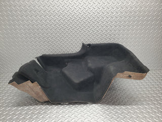 W220 trunk liner carpet rear left side used OEM
