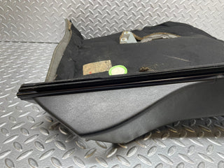 W124 Cabriolet rear right card panel black used OEM