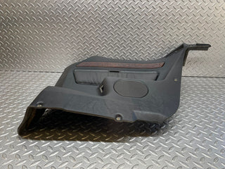 W124 Cabriolet rear right card panel black used OEM