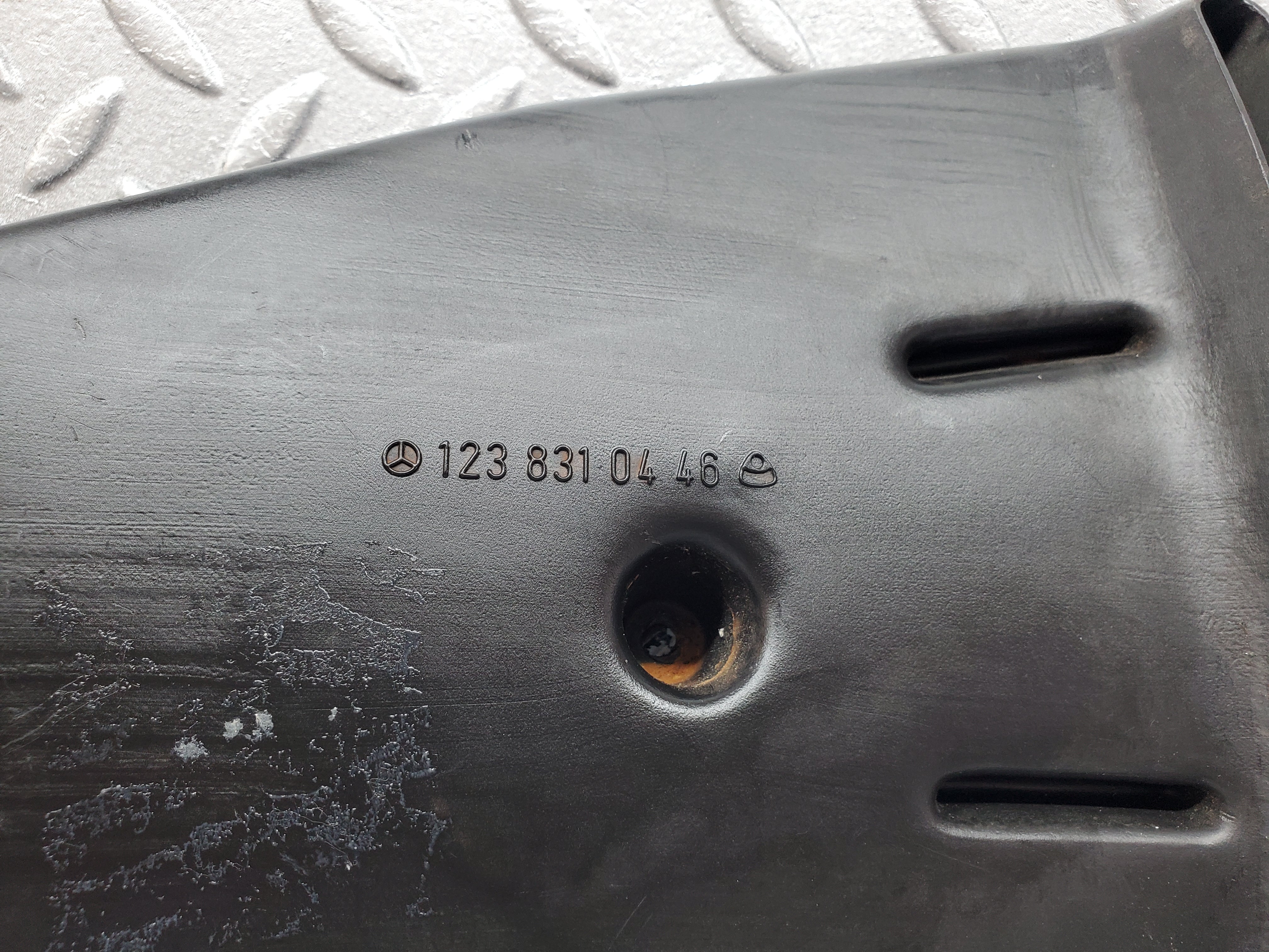0967 Mercedes-Benz C123 230CE Air Duct Heater Ventilation Left 1238310446