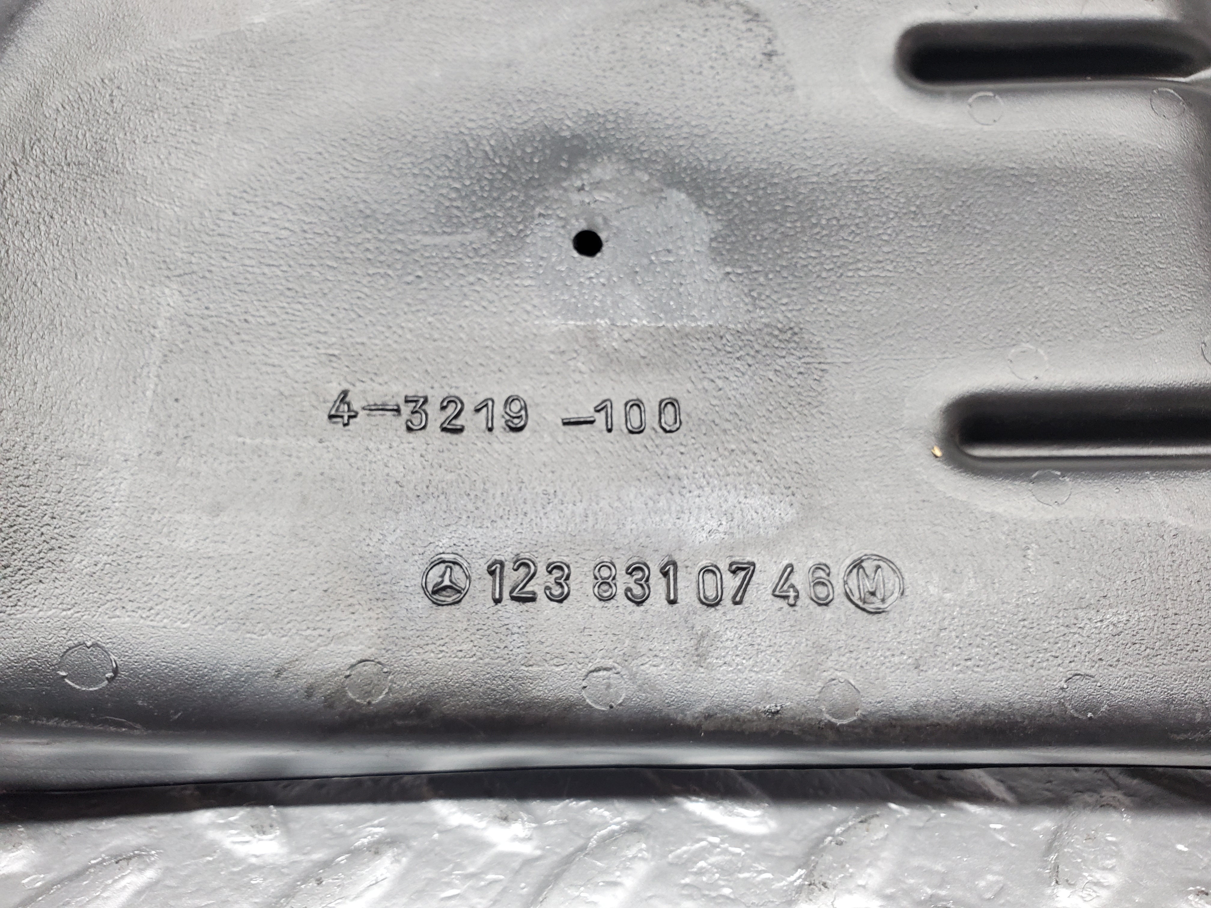 0968 Mercedes-Benz C123 230CE Air Duct Heater Ventilation Right 1238310746