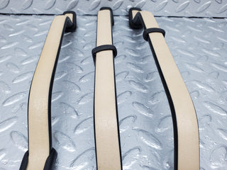 W123 Coupe interior roof grab handle set used OEM